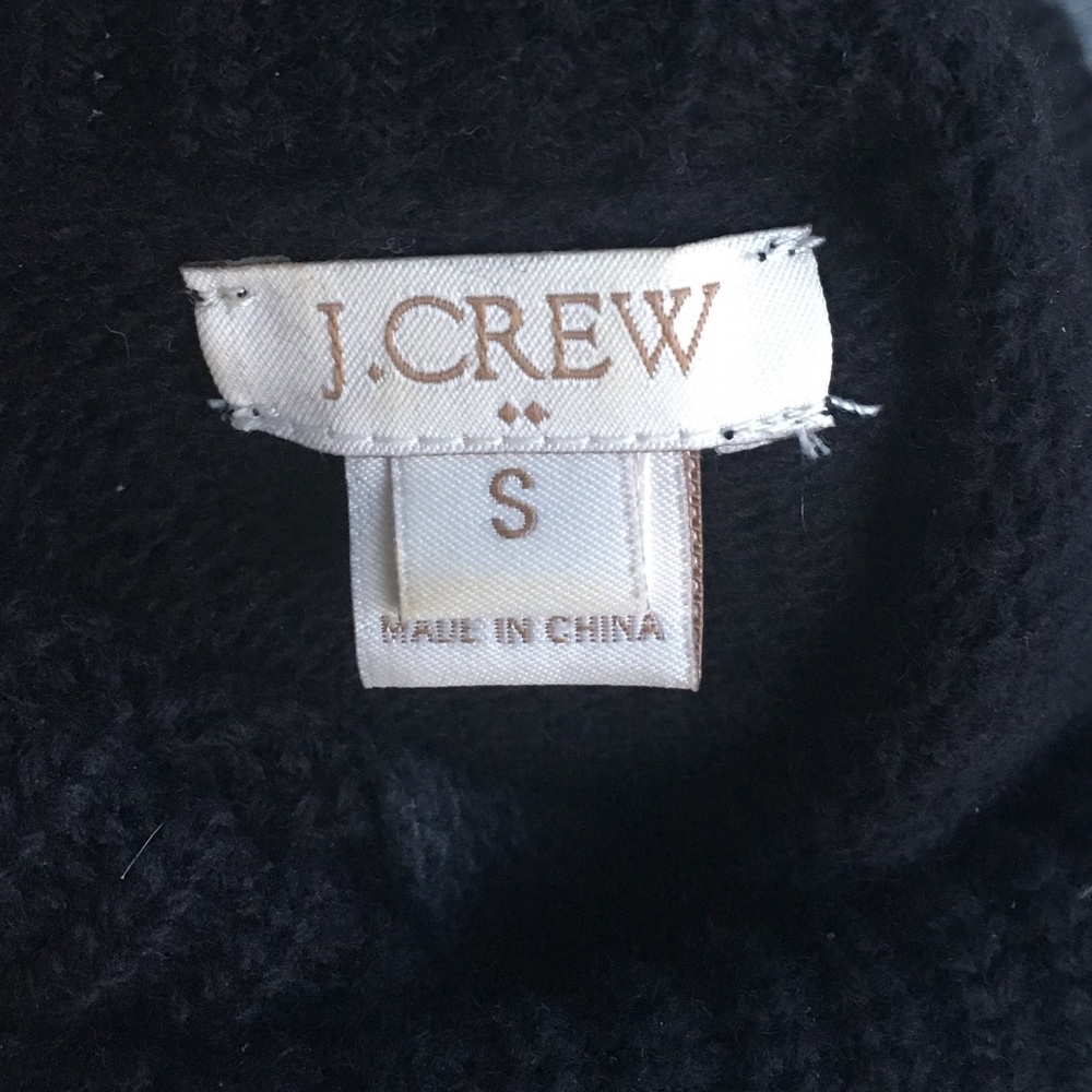 JCREW Wool Blend Black Sweater Size S - Picture 4 of 5